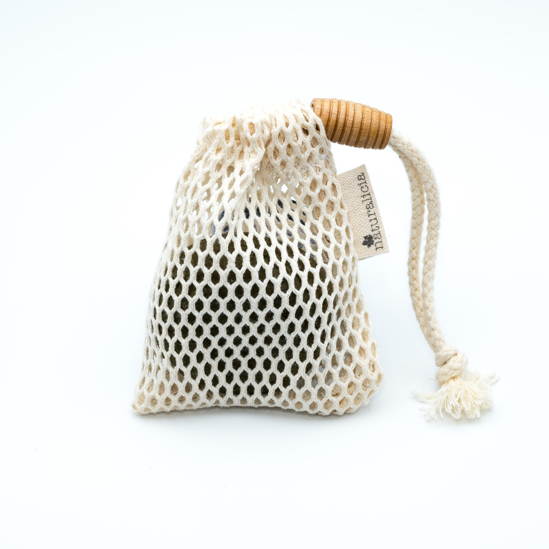 Kit champú sólido + Saquito sostenible Naturalicia