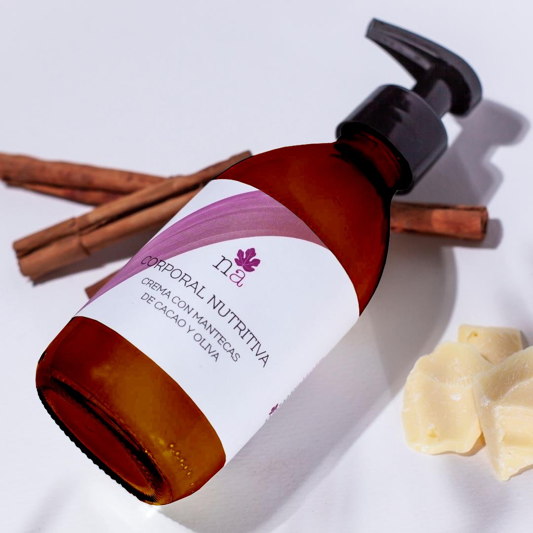 Crema corporal Nutritiva (Mantecas de Cacao y Oliva)