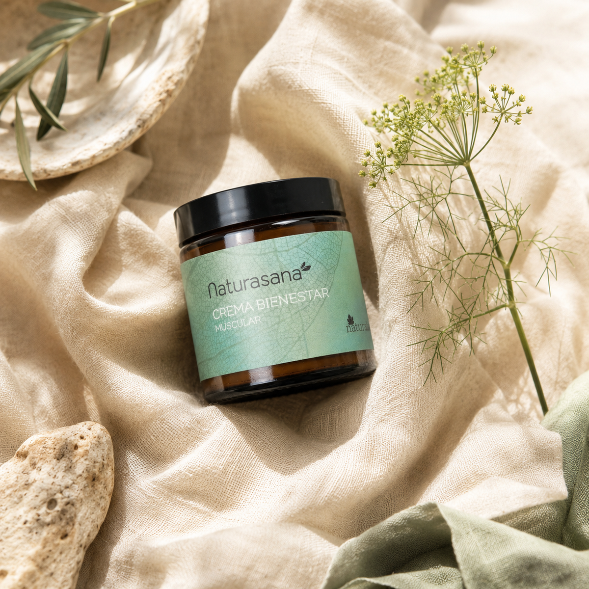 Bienestar Muscular – Crema Descontracturante Natural