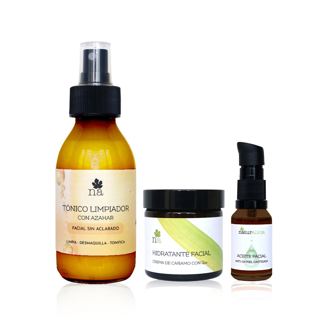 Pack Equilibrio Natural (rutina para pieles sensibles, mixtas y/o secas)