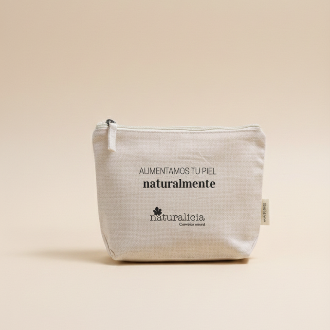 Eco neceser Naturalicia (100% algodón orgánico)