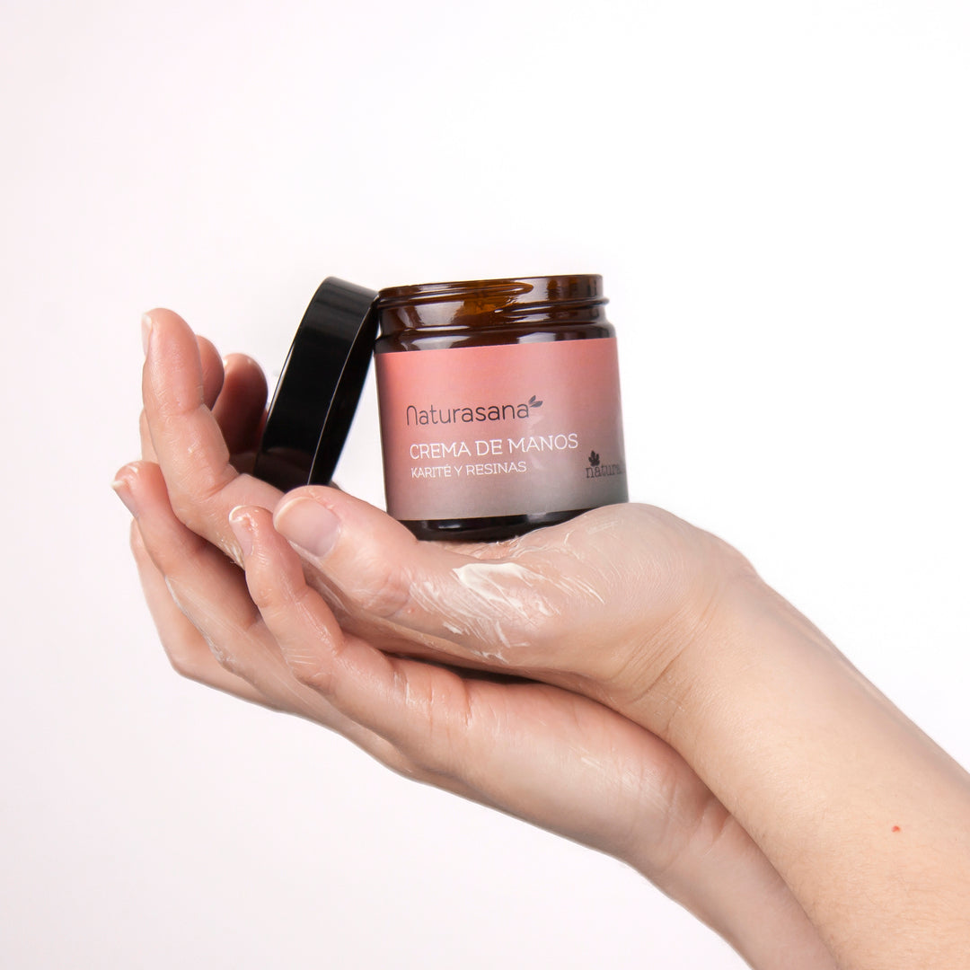 Crema de manos regeneradora (karité y resinas)