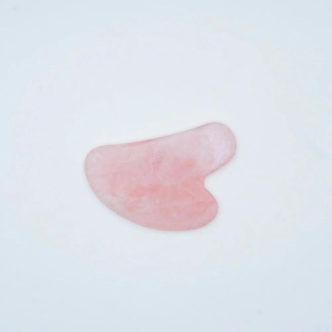 GUA SHA CUARZO ROSA | MASAJEADOR FACIAL NATURALICIA