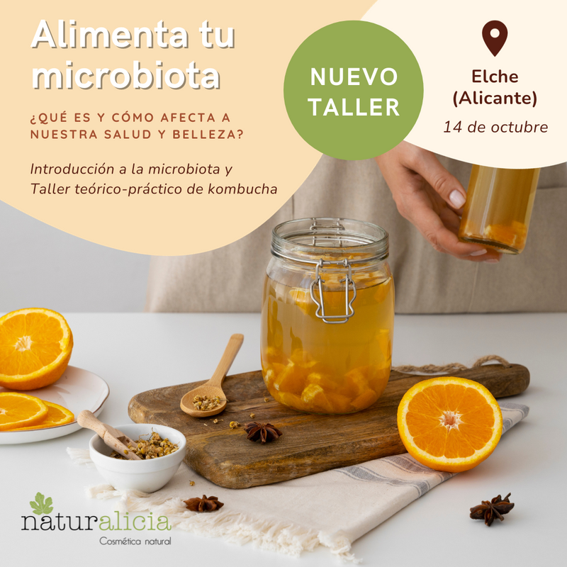 Taller Alimenta tu microbiota: elabora tu propia kombucha | Elche