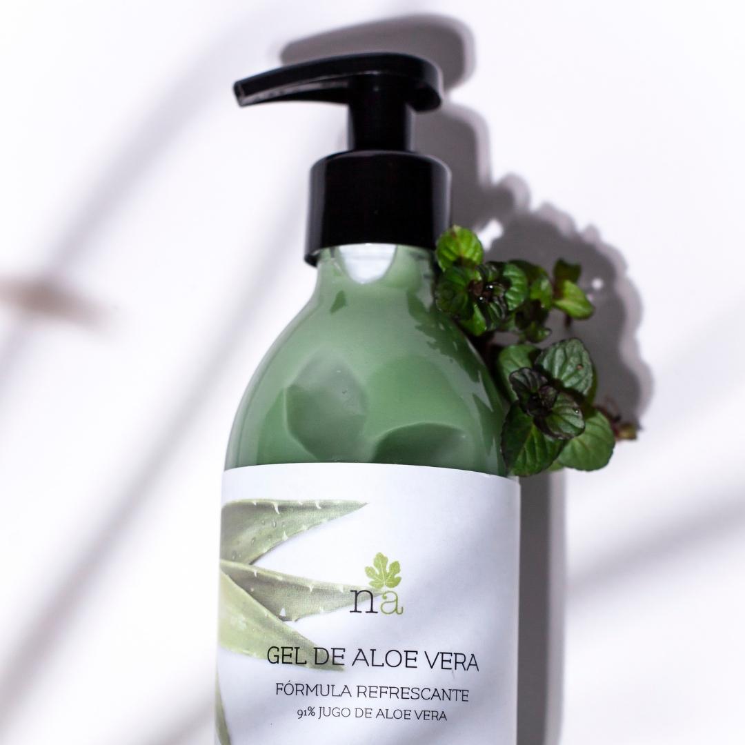 Gel de Aloe Vera refrescante (91% puro)