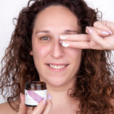 Crema facial Nutritiva Aromática (Jojoba y Geranio)