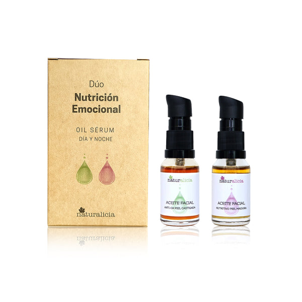 Dúo Nutrición Emocional | Oil Sérum Día y Noche