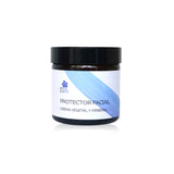 Crema facial solar con protección vegetal y mineral